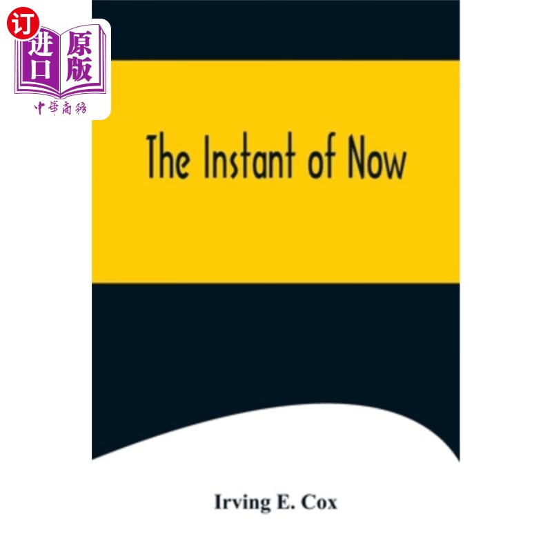 海外直订the instant of now 此时此刻