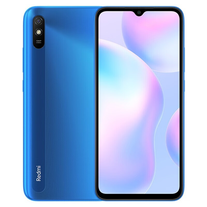 小米红米9A 智能老人手机 晴空蓝 全网通4G (4GB+64GB)