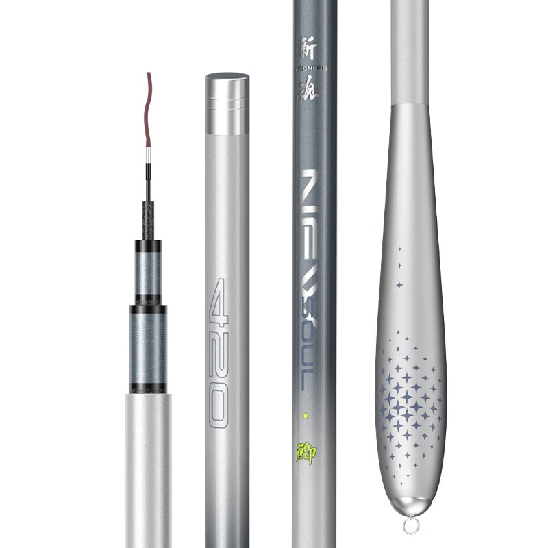 佳钓尼（JIADIAONI）新魂鲫鱼竿轻细硬鱼竿37调鱼竿手竿渔具鱼杆野钓台钓手杆钓鱼杆 6.3m 新魂鲫  轻量好手感