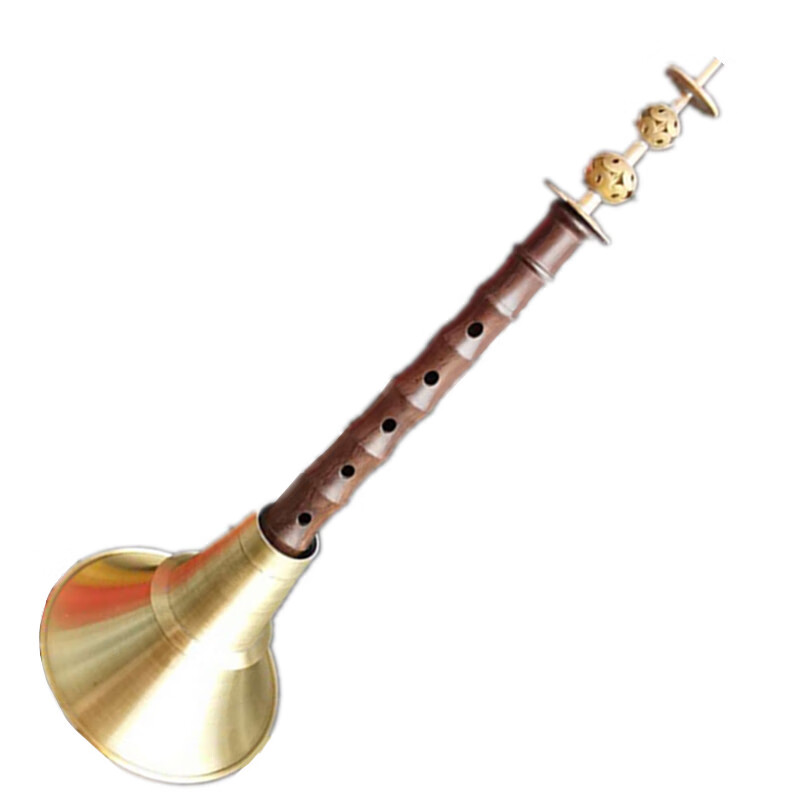 民间不定调唢呐杆唢呐乐器全套纯铜老式红白事用送哨片老锁呐 大唢呐