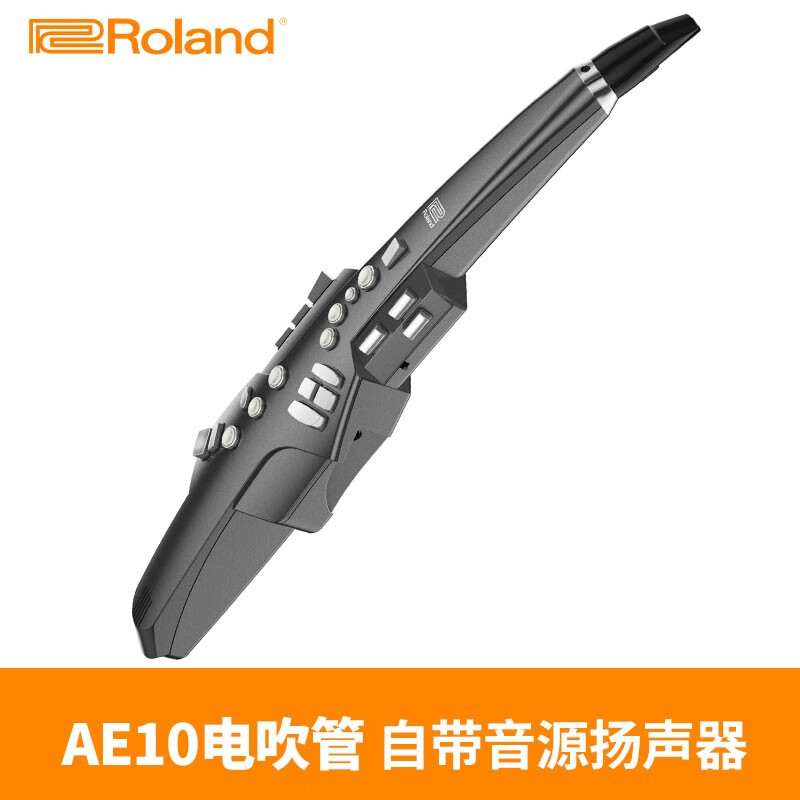 Roland 罗兰 AE10电吹管电萨克斯SAX 自带音源扬声器 新款AE05电吹管 罗兰AE10黑色电吹管