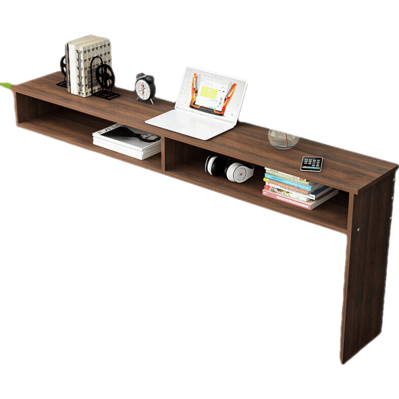 鑫恩理 电脑桌长条桌书法桌简易书桌简约长方形家用学生写字桌带抽屉靠墙超窄长桌子卧室桌 长80*宽30*高75