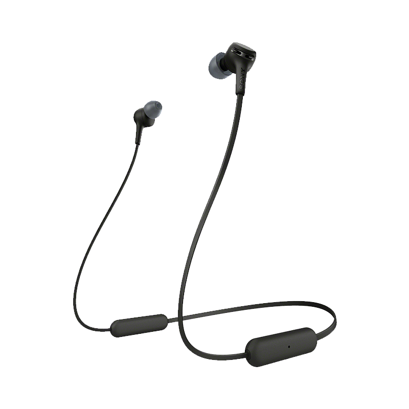 索尼（SONY） WI-XB400 无线蓝牙颈挂入耳式重低音立体声运动跑步耳机 黑色 249元