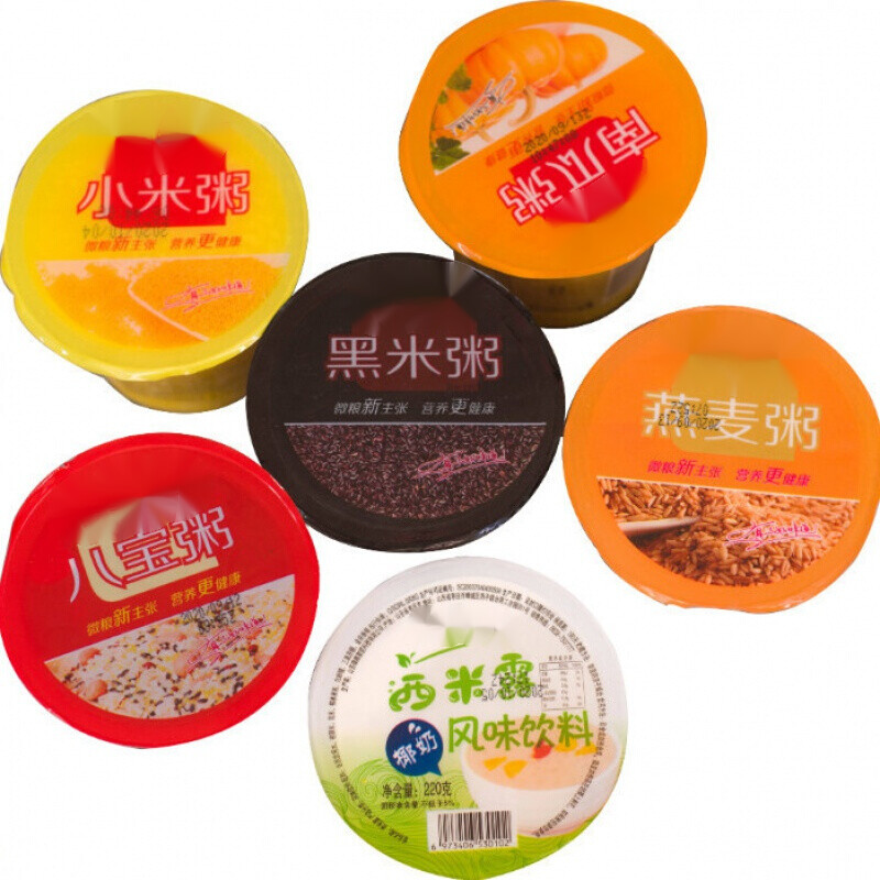 大杯360g八宝粥(带吸管)12杯