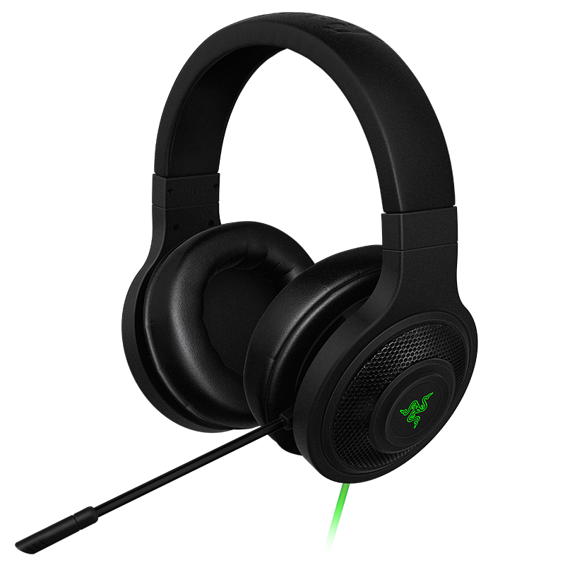 RAZER 雷蛇 北海巨妖 标准版X 耳罩式头戴式有线耳机 黑色 3.5mm