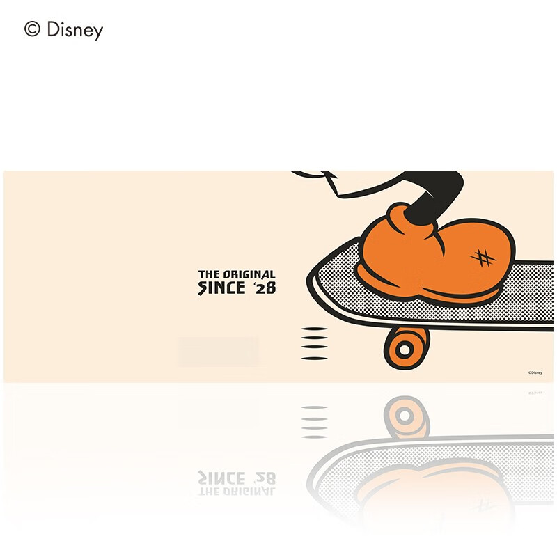 飞遁（LESAILES） 迪士尼正版800*300*4mm滑板米色游戏动漫大号鼠标垫 电脑键盘桌垫 米色