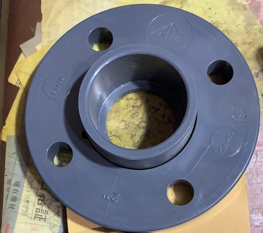 哲弘地斯upvc法兰片美标sch80活套法兰片盘双片法兰接头活动法兰 活动