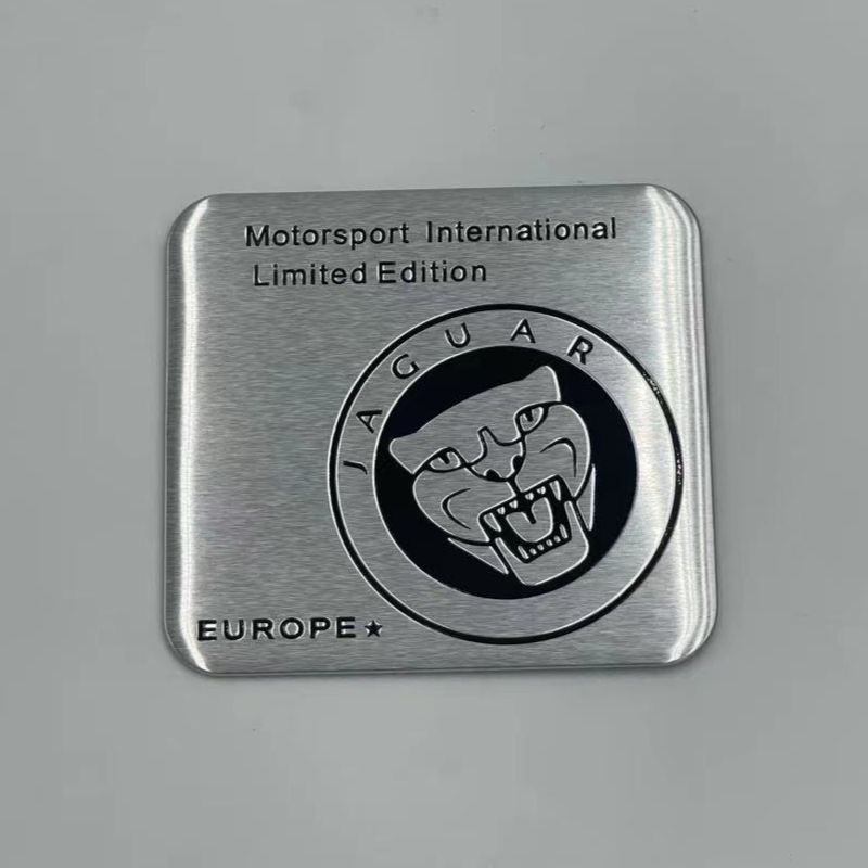 适用捷豹xj xjl xf xk x-type汽车金属车标个性装饰贴车身贴 正方形 1