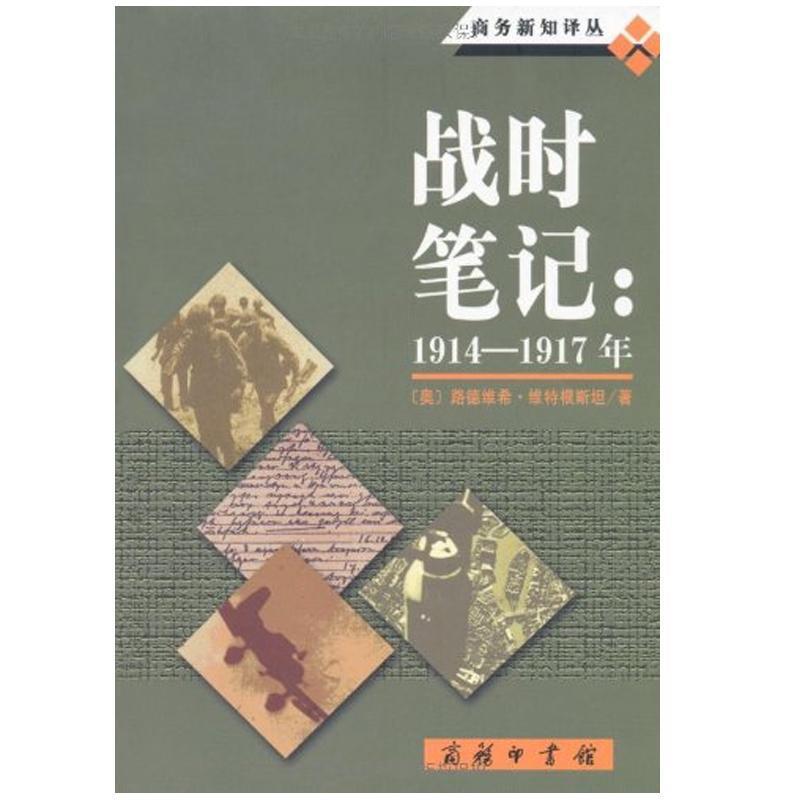 战时笔记：1914-1917年——商务新知译丛