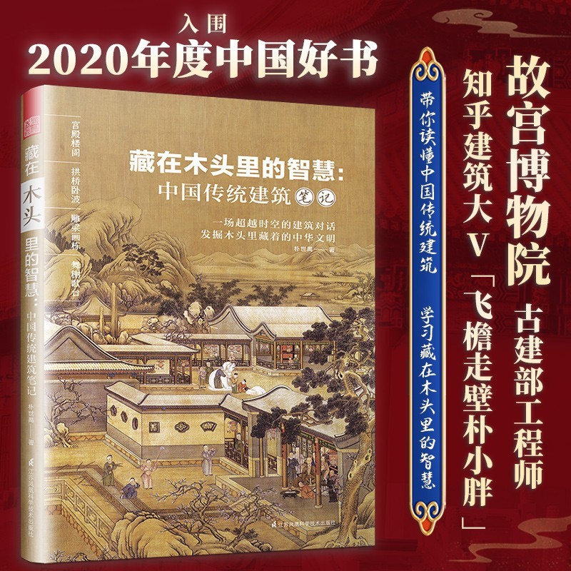 藏在木头里的智慧 中国传统建筑笔记建筑设计资料集书籍（超越时空的建筑对话，发掘木头里藏着的中华文明）