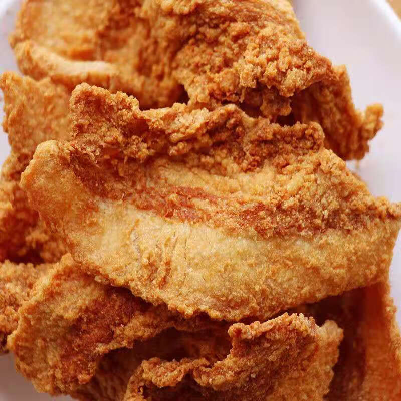 惠赞青岛特产酥脆猪油渣零食猪肉渣肉脂渣油炸脆皮五花肉脂渣即食食品