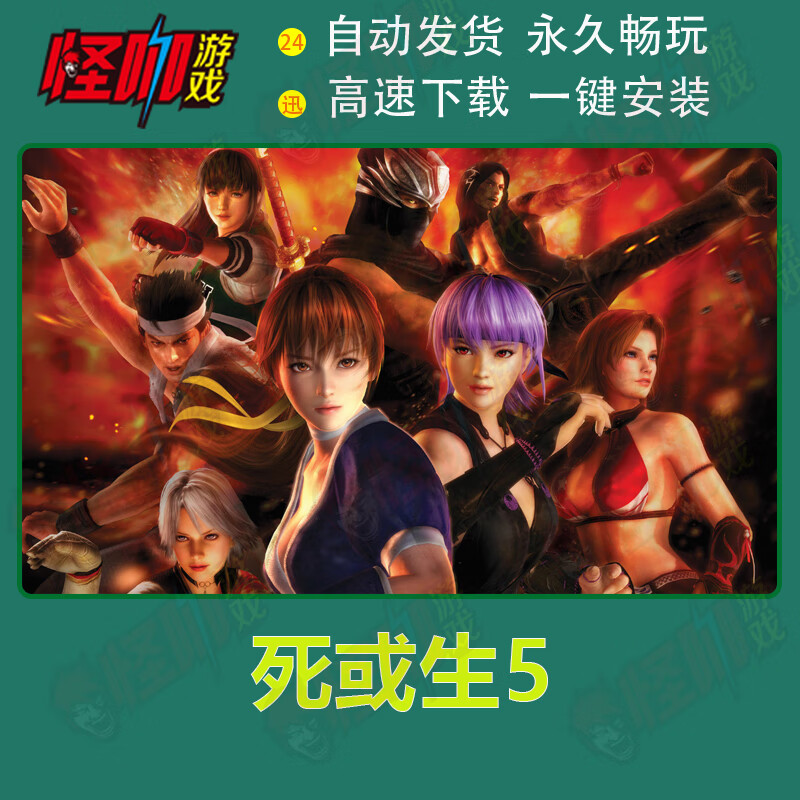 pc单机游戏 死或生6/dead or alive 6/死或生5:最后一战格斗竞技