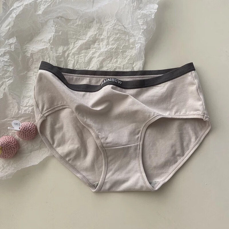 c lynn简单的舒适 日系纯棉内裤女夏抗菌裆部纯色低腰无痕透气少女