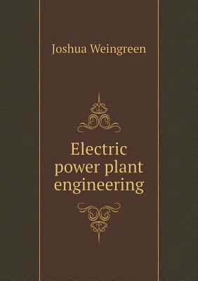 预订Electric Power Plant Engineering