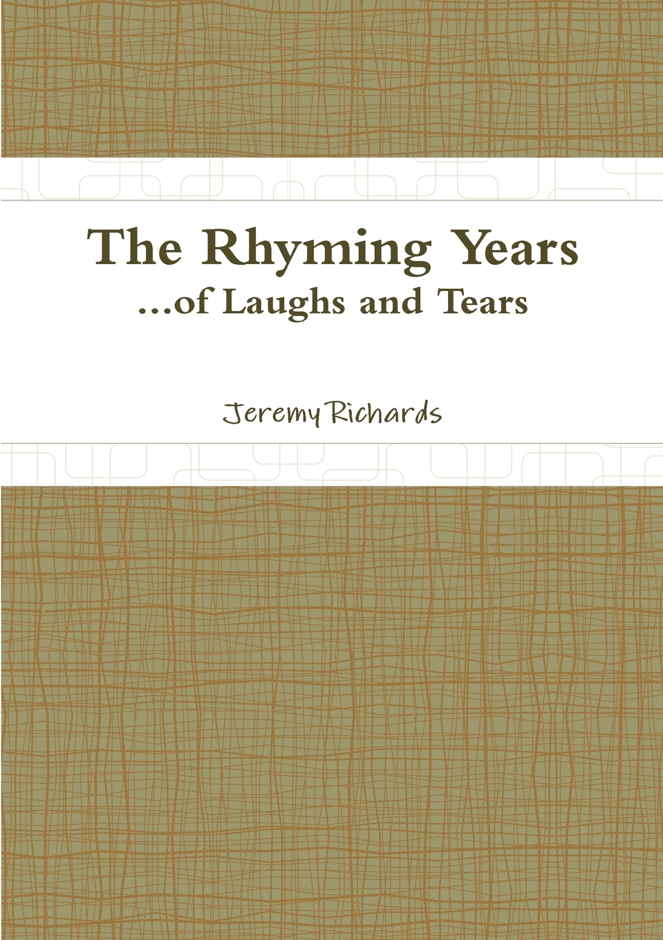 预售 按需印刷 the rhyming years.of laughs and tears