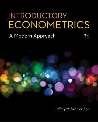 预订 Introductory Econometrics: A Modern Approach