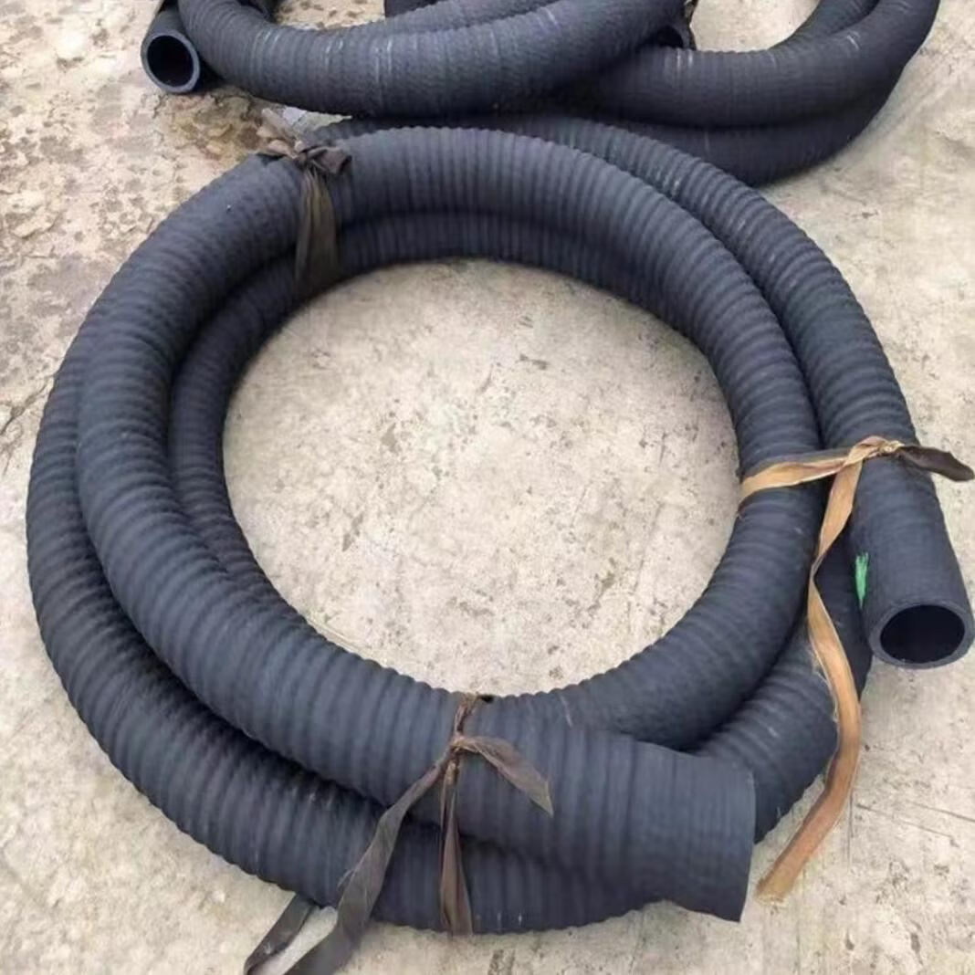 橡胶吸引管钢丝缠绕管高压耐磨抽沙管负压管排水吸污吸砂软管46寸 1