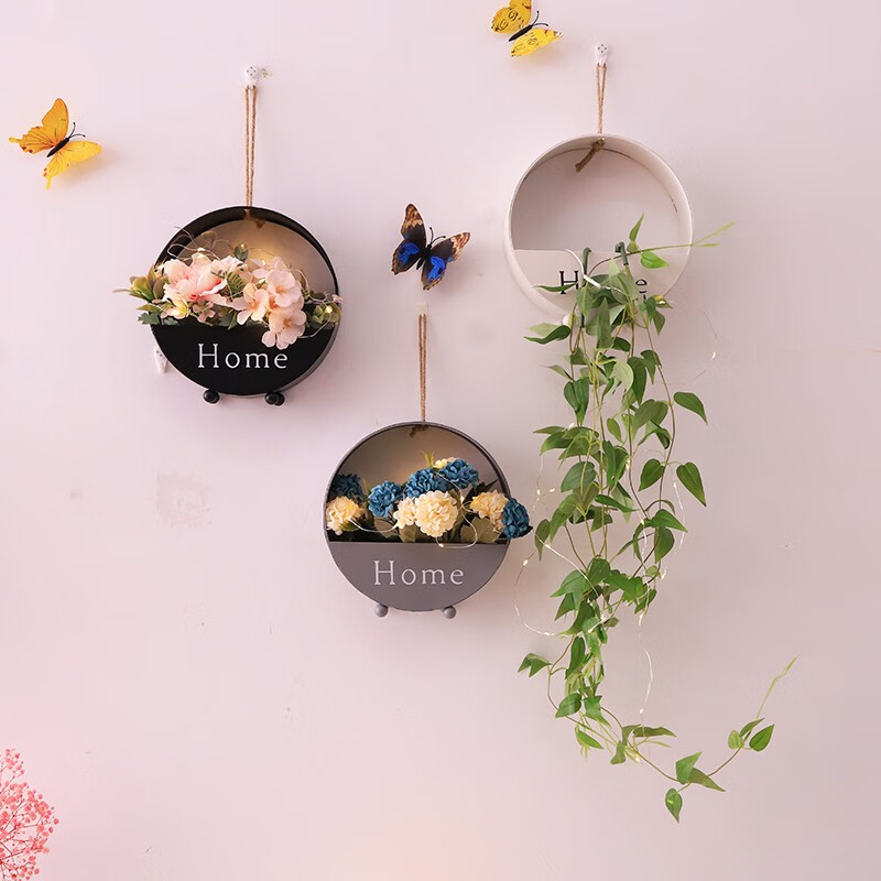 北朝情调 墙面装饰品挂件客厅餐厅卧室墙上植物墙壁房间壁饰奶茶店玄关壁挂饰品设计套装 设计搭配【3件套】C怎么样,好用不?