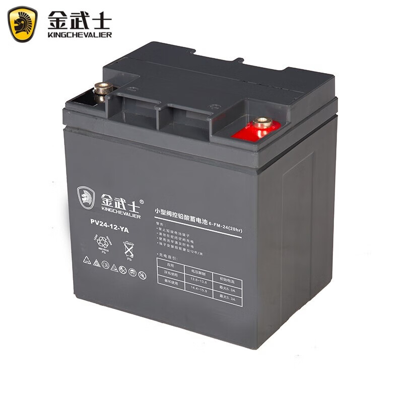 金武士蓄电池PV24-12-YA 12V24AH 机房UPS电源直流屏备用蓄电池