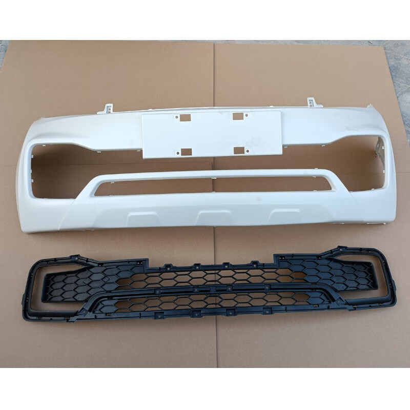 迹繁丽驰v6电动汽车轿车前保险杠下中网格栅前护杠丽驰v9新款前脸前杠