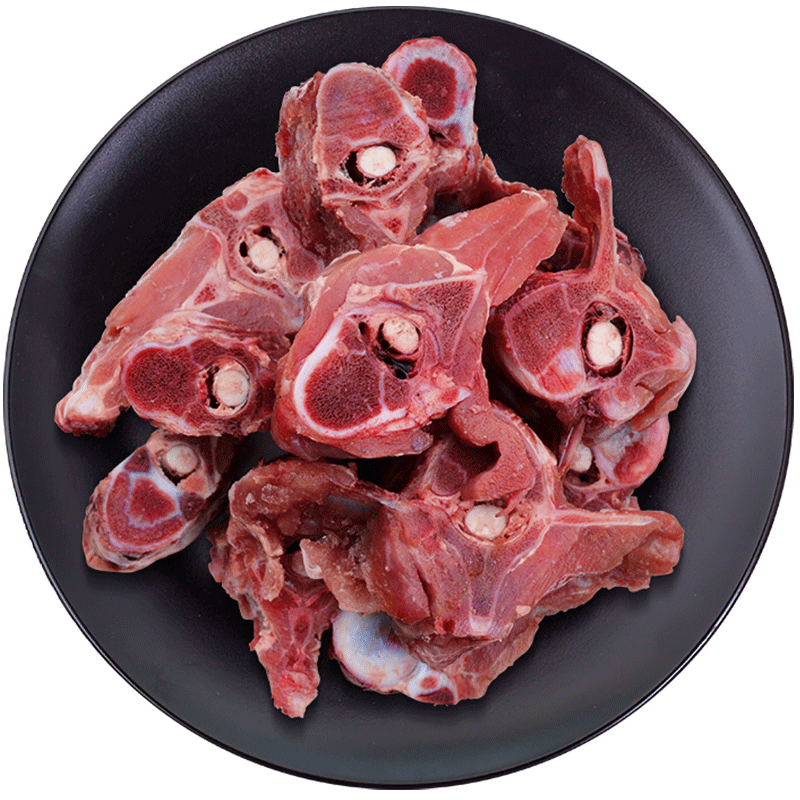艾克拜尔 2kg牛脊骨牛骨 带肉牛骨头4斤牛骨炖汤 生鲜牛肉火锅食材 2kg牛脊骨