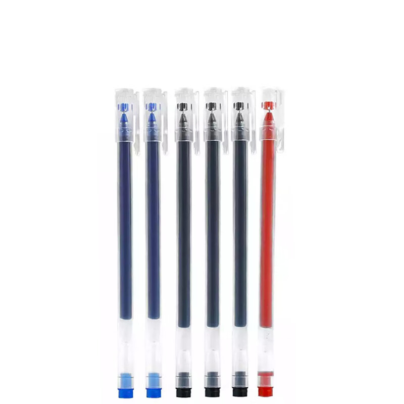 乐炫 中性笔 商务办公会议学生 大容量巨能写 10支笔（7黑2蓝1红）