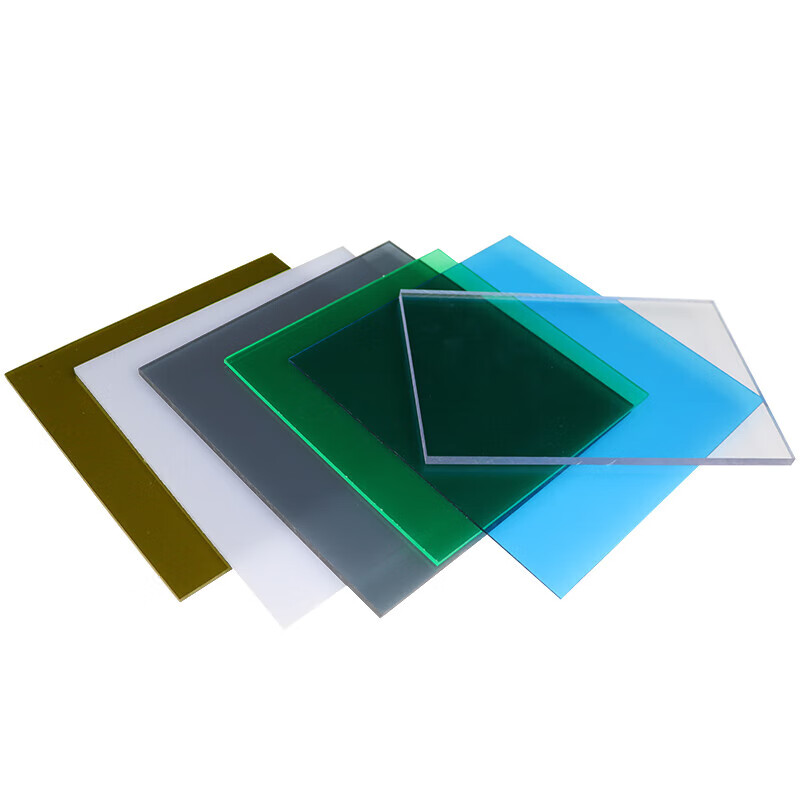 耐力板透明阳光板实心2mm3mm5mm8mm10mm茶色pc板露台雨棚采光车棚 棚