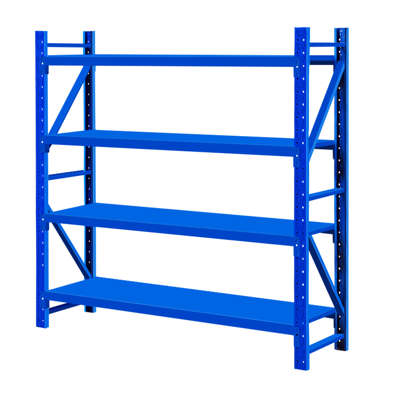 中伟仓储货架超市仓库架展示架中型2米四层主架