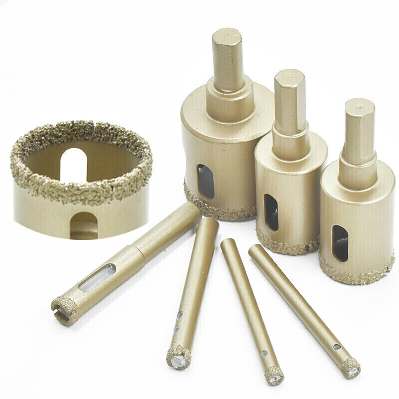 瓷砖钻头金刚钻头 钎焊金刚石大理石开孔器 石英石金刚砂钻头花岗岩