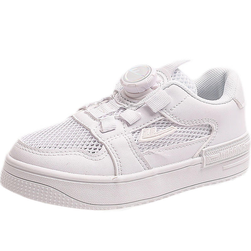 回力儿童板鞋网面鞋男童鞋女童运动鞋小白鞋 WZ(TH)-1674 白色 33 