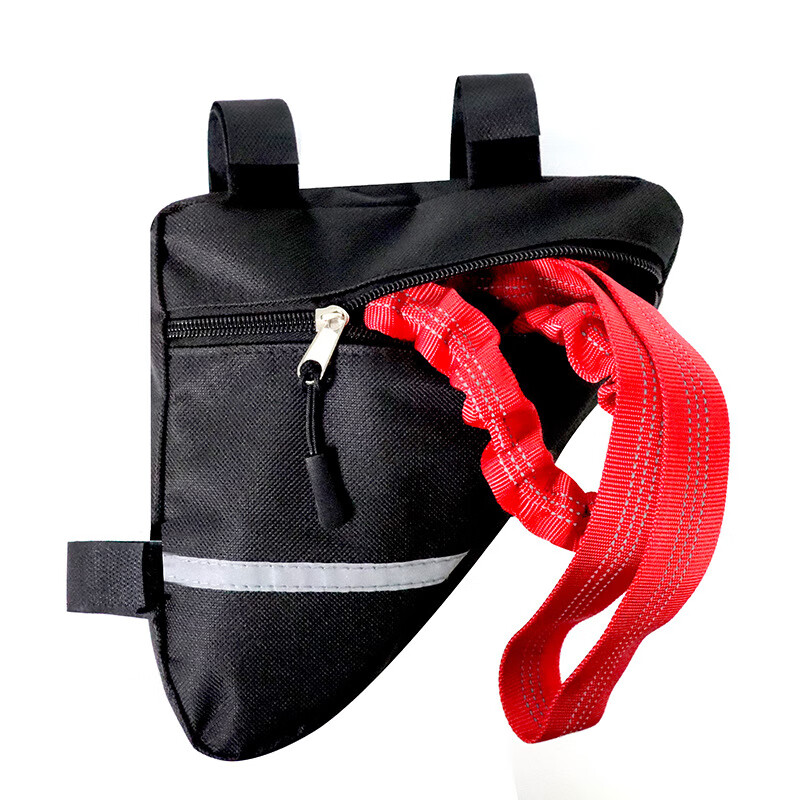 自行车拖车绳亲自拉力牵引绳自行车三角包拖车绳bicycle tow rope