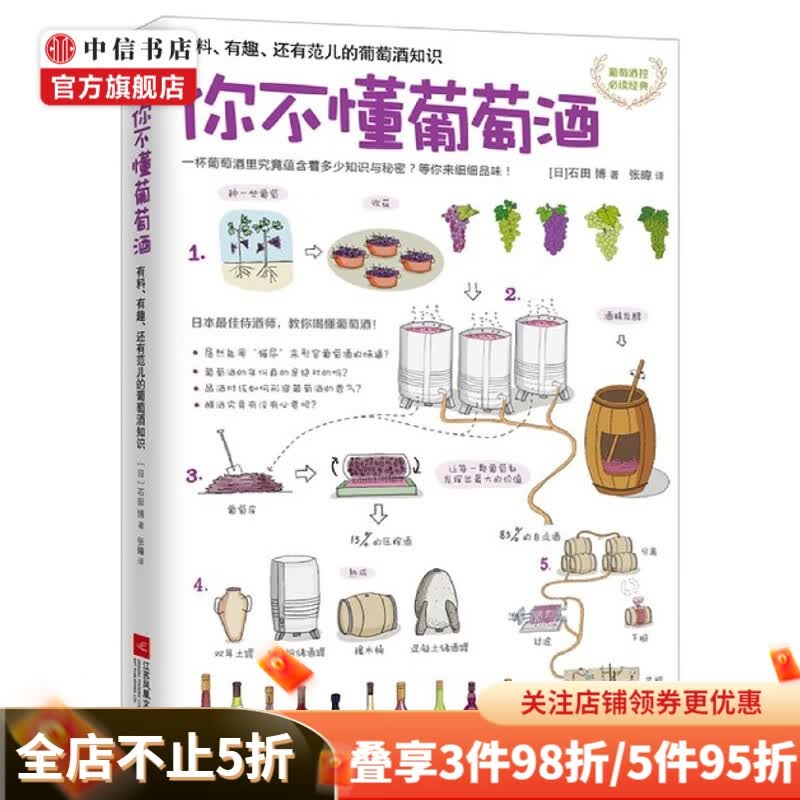 你不懂葡萄酒 日石田博|译者 张暐 中信书店