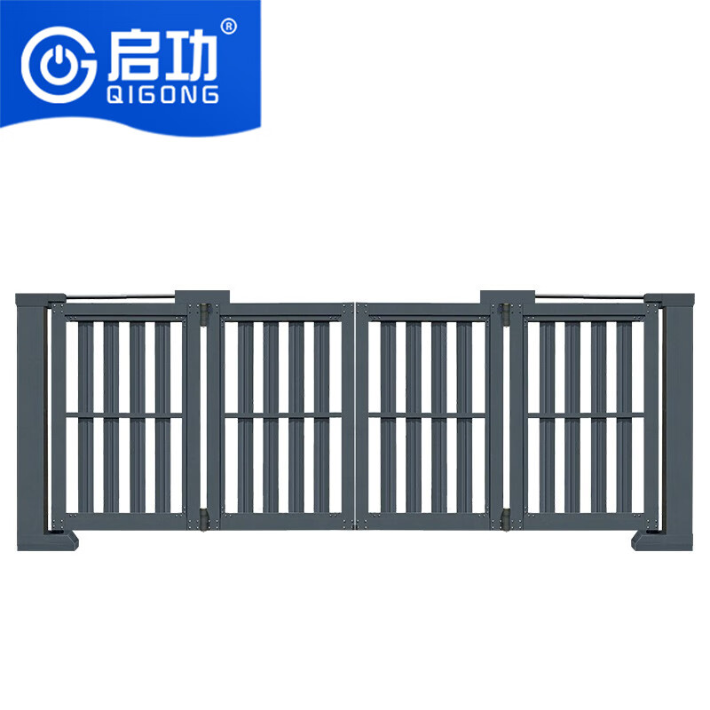 启功电动悬浮折叠门别墅铝合金双开庭院折叠门每米