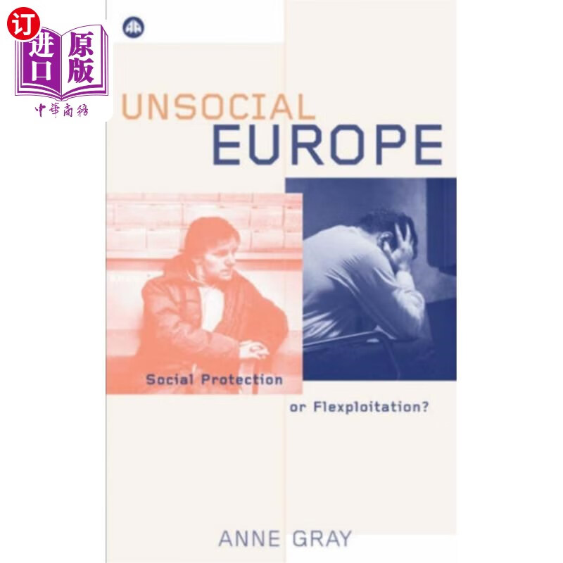 海外直订unsocial europe 不合群的欧洲