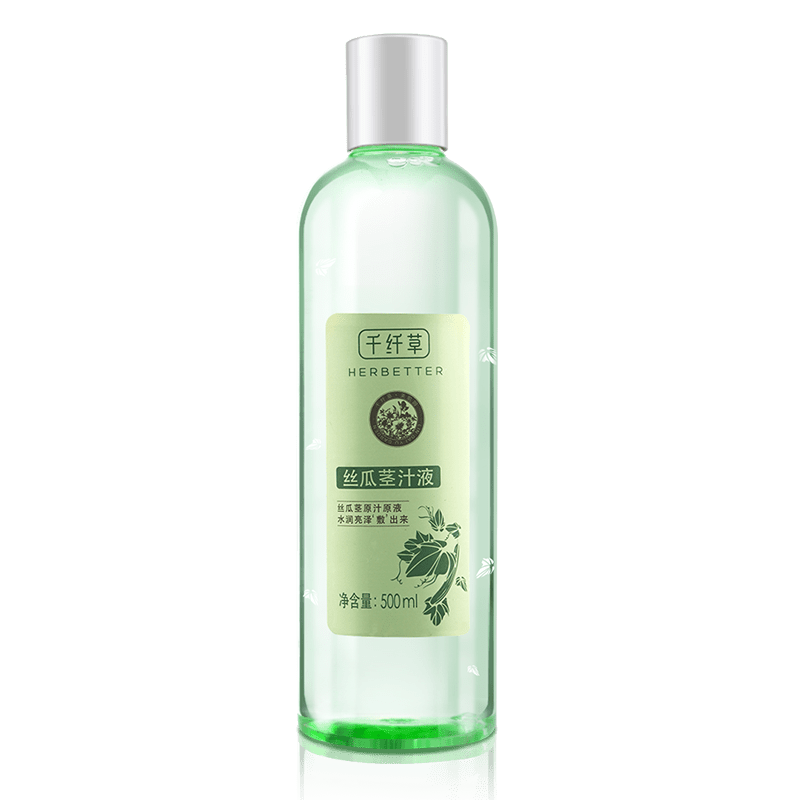千纖草護(hù)膚水補(bǔ)水保濕敷水化妝品絲瓜莖萃液男女化妝水植萃500ml*2