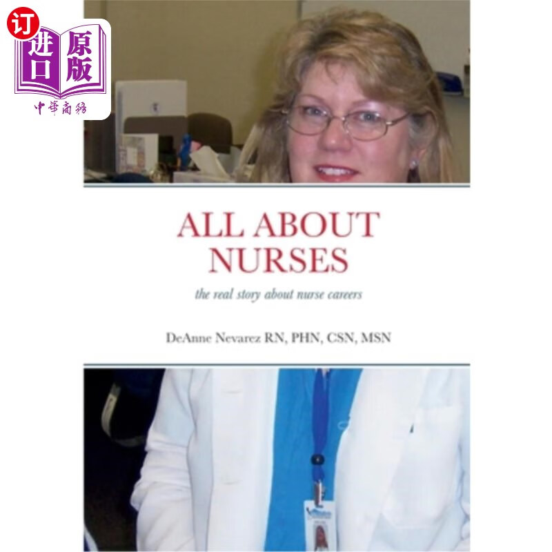 海外直订all about nurses: the real story about nurse careers