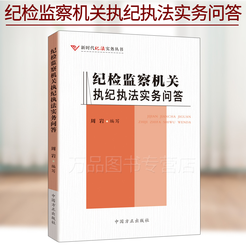 正版2020年纪检监察机关执纪执法实务问答周岩编写新时代纪法实务丛书纪检监察机关依纪依法监督执纪纪