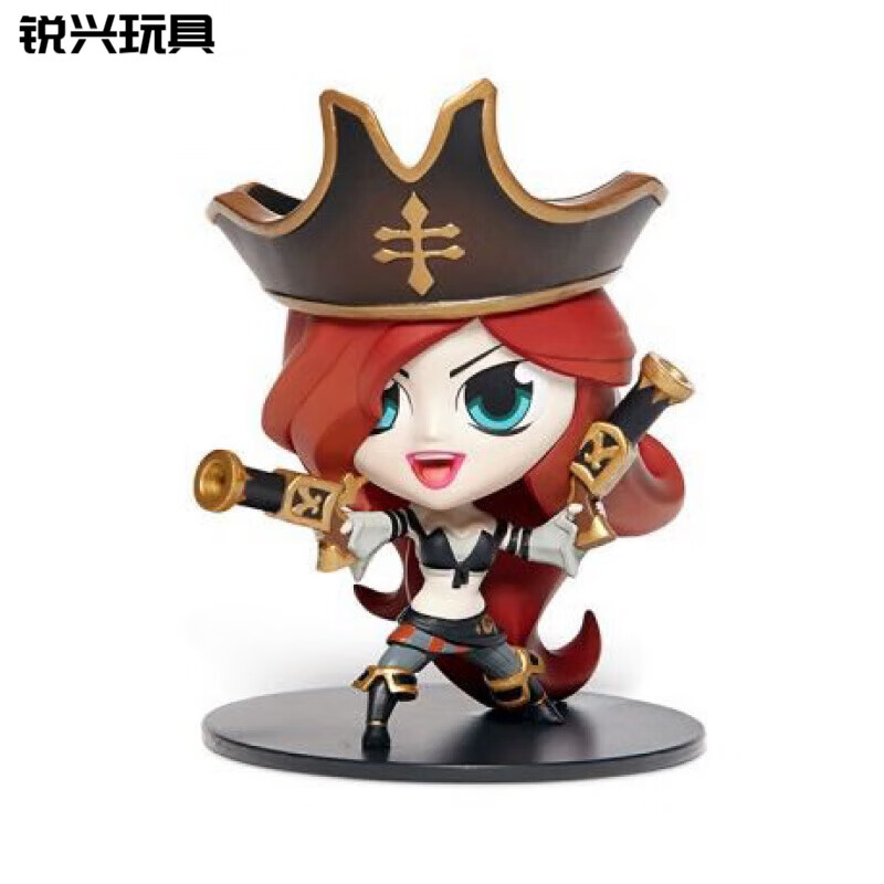 菲利捷英雄联盟lol手办游戏周边锤石光辉诺手金克斯q版模玩摆件 女枪
