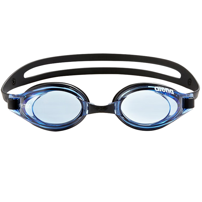 阿瑞娜（arena）泳鏡高清防霧游泳鏡男女士通用舒適專(zhuān)業(yè)大框平光防水游泳眼鏡 防霧先鋒3100藍色（進(jìn)口）