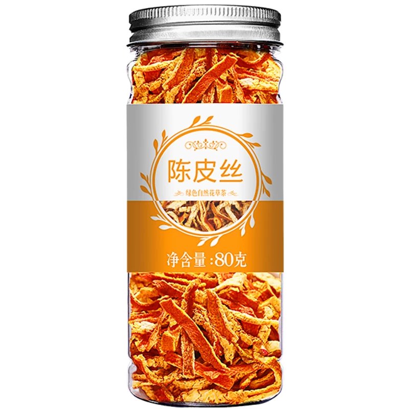 【精选】陈皮干陈皮丝洛神花茶泡茶柑橘子皮泡水喝 【1瓶】陈皮丝