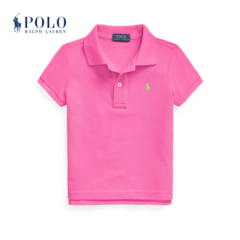 polo ralph lauren 拉夫劳伦女童 经典款网布短袖polo衫rl33713 650