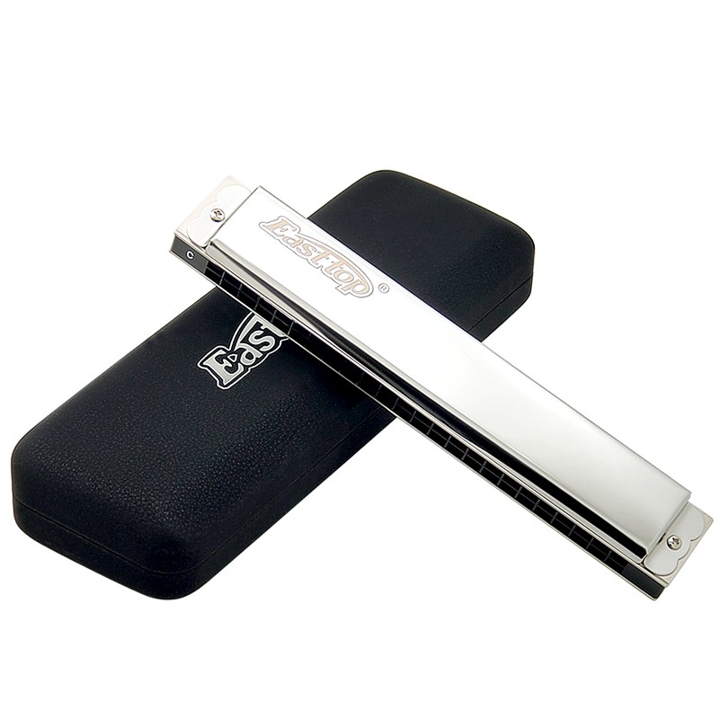 easttop东方鼎24孔复音口琴t2403成人儿童初学者入门通用乐器 可免费