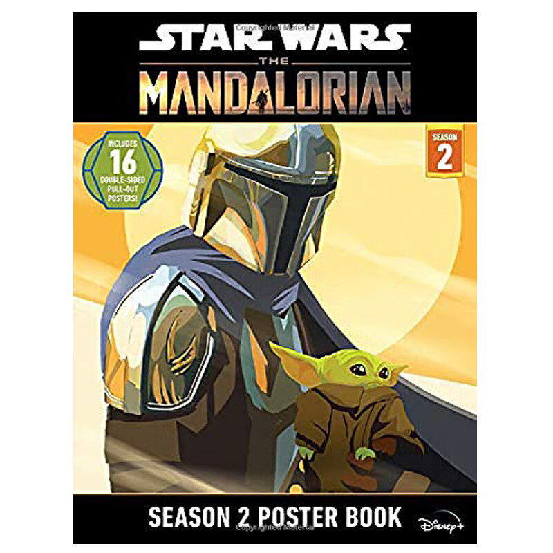 现货 英文原版 星球大战曼达洛人第二季海报集 star wars the