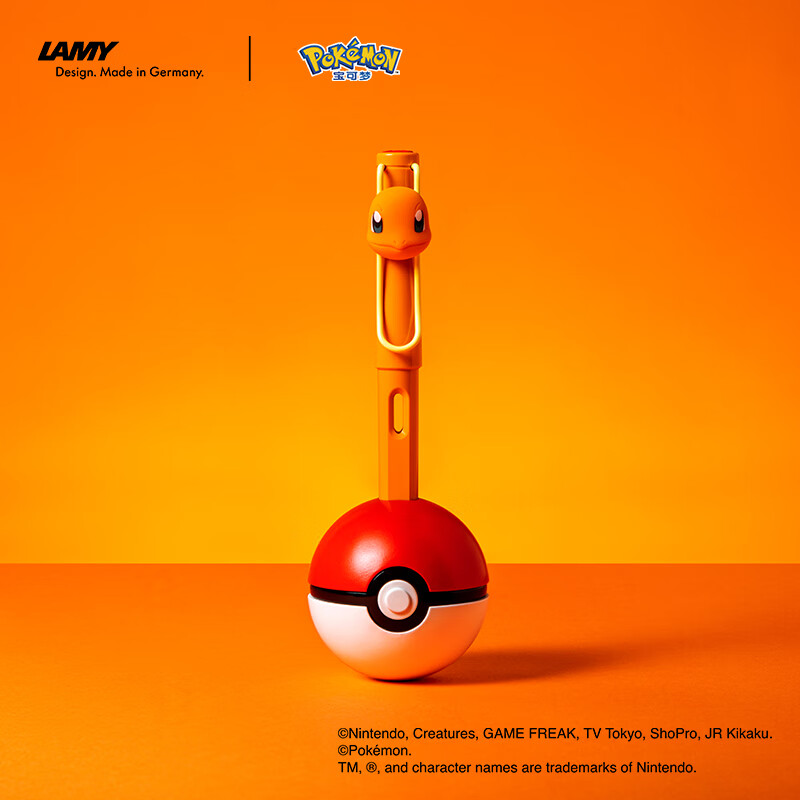 LAMY 凌美 钢笔礼盒 限定款 宝可梦联名钢笔套装 学生文具书写练字收藏送礼小众礼物新年开学季礼物 宝可梦-杰尼龟钢笔礼盒 0.7mm