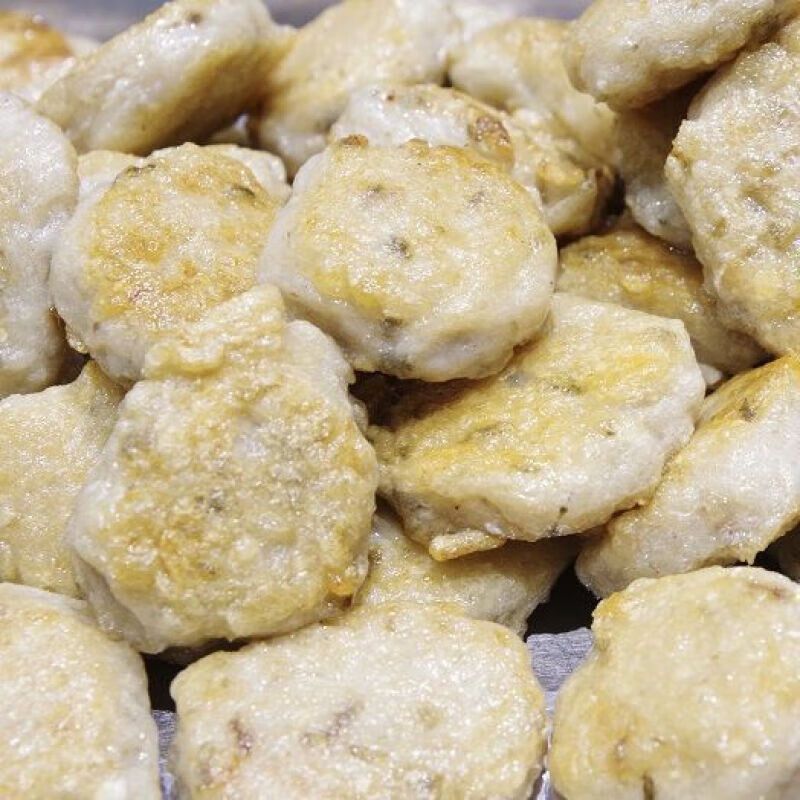 维霆顺德鲮鱼饼均安鲮鱼饼 寻味顺德正宗鲮鱼手打1斤 1斤装