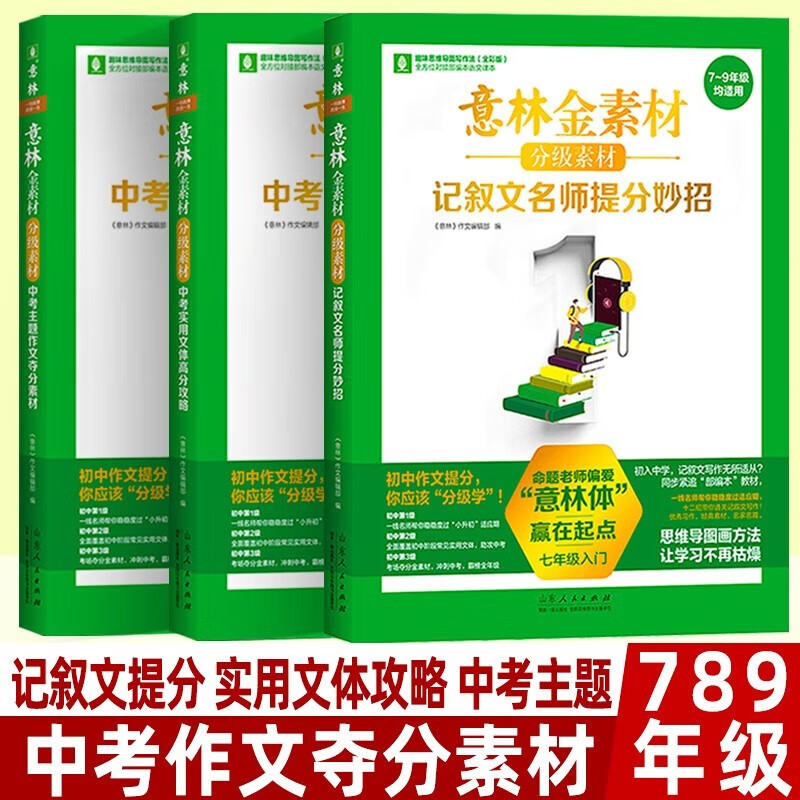 意林18周年纪念书ABCD全4册初中版全