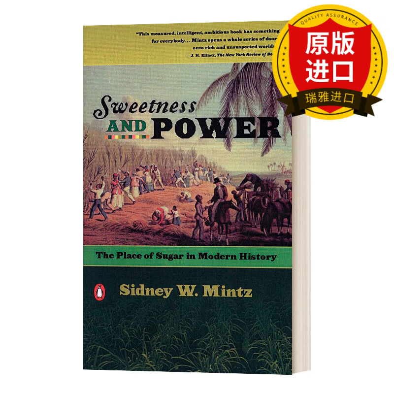 英文原版 sweetness and power 甜与权力 糖在近代历史上的地位 英文