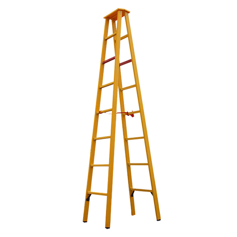 博铭达 工程电厂电工玻璃钢绝缘折叠式人字梯 三米