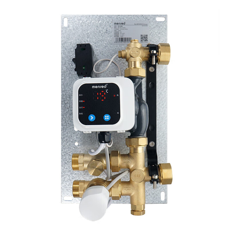 地暖混水中心地热分水器增压恒温耦合罐循环泵地暖设备全套 曼瑞德628