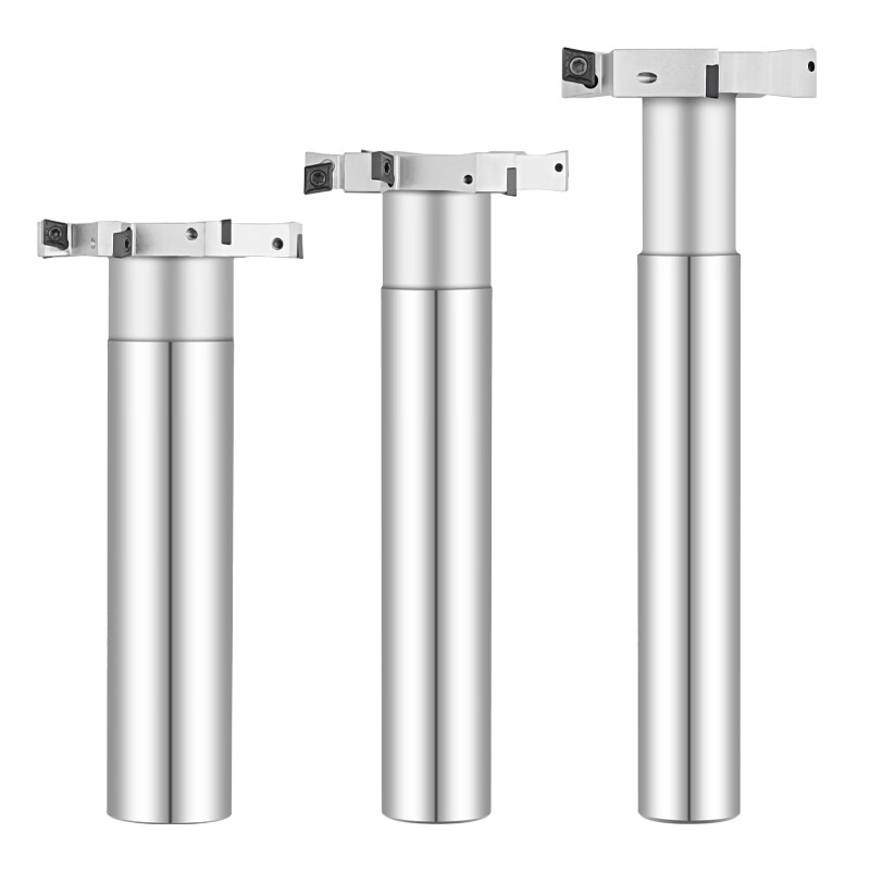 tms直柄t型槽铣刀杆三面刃加工中心侧铣刀杆t型槽刀把2560*8厚hts tms